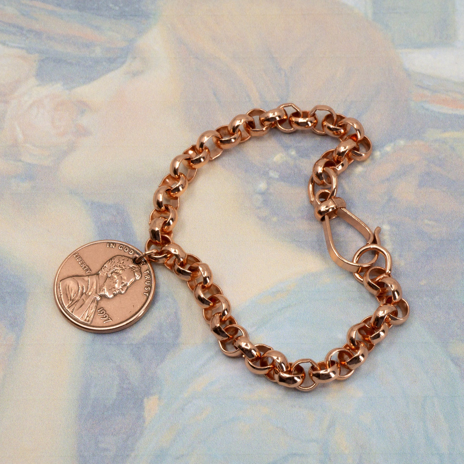 Copper penny bracelet Clearance