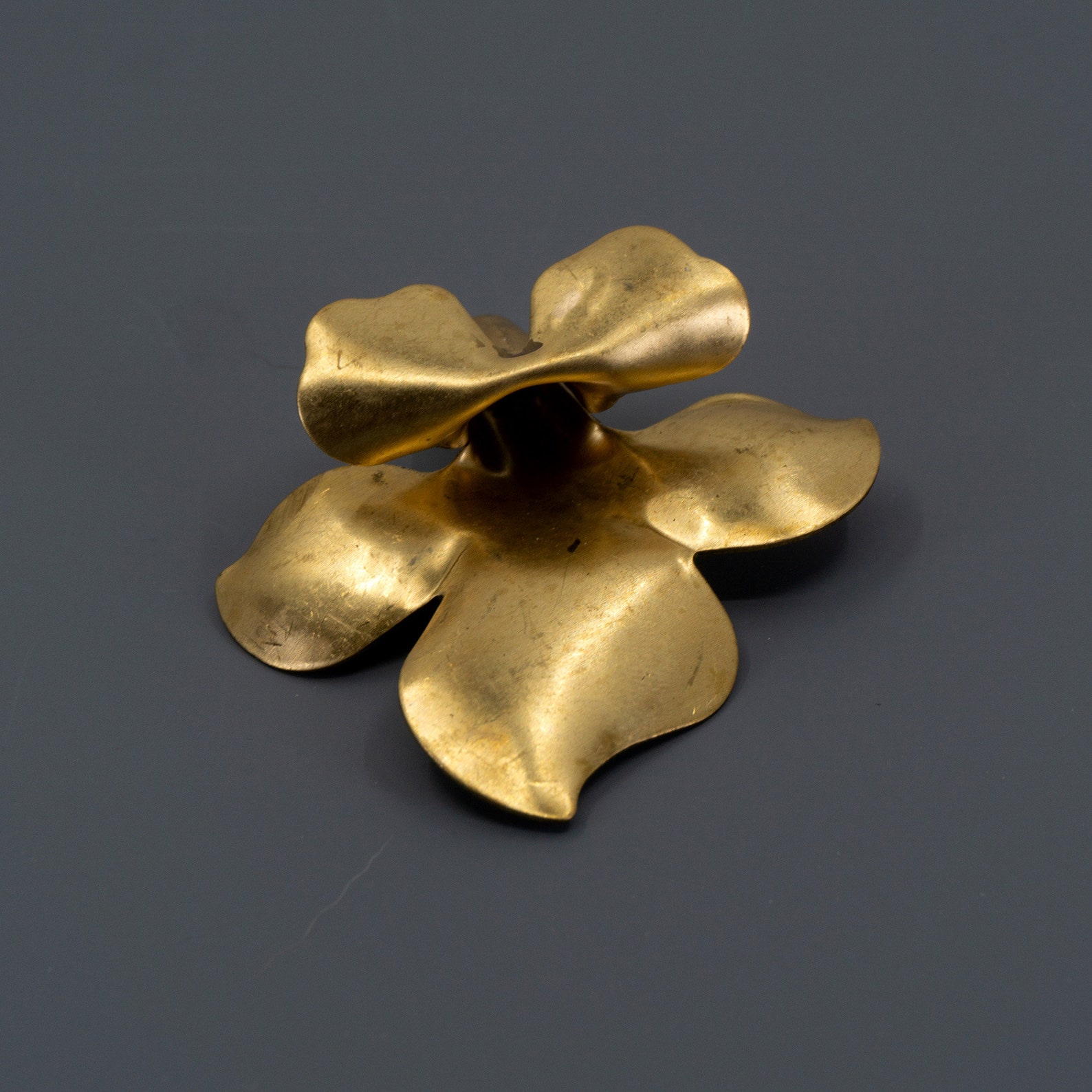 Brass Findings Brass Flower Brass Stampings Brass ORCHID - Etsy