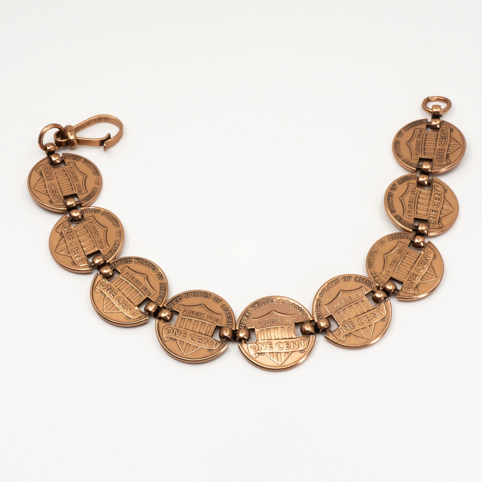 Copper penny bracelet Clearance