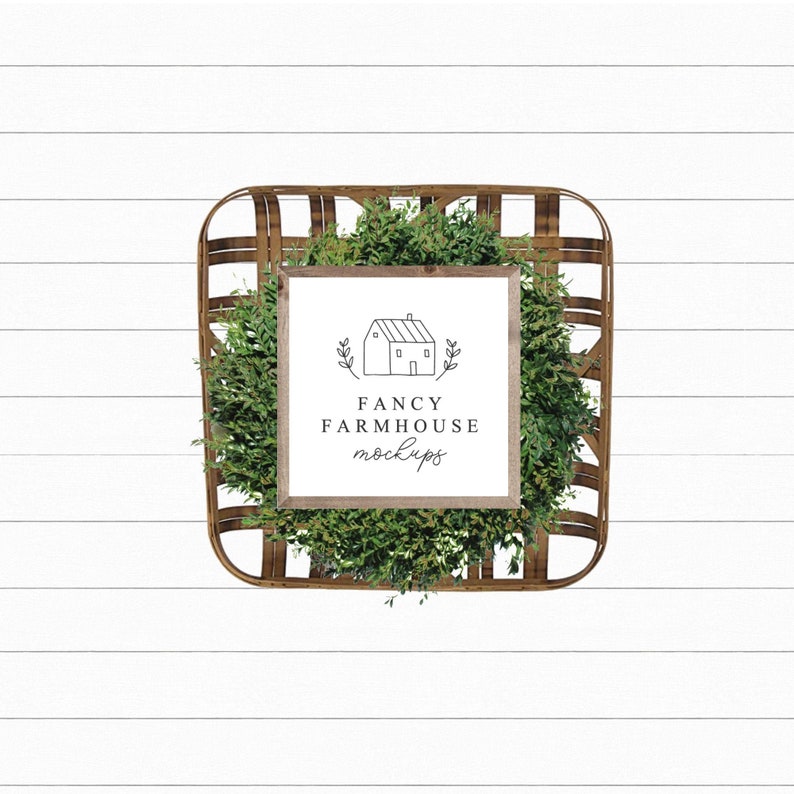 Download Farmhouse Mockup Farmhouse Wood Sign Mockup Sign Mockup | Etsy