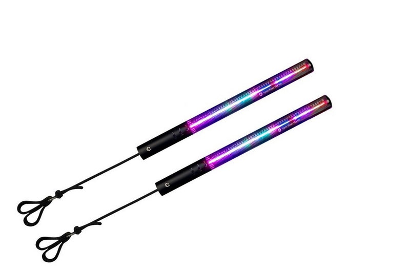 Ignis Pixel 104 HD 208 HD Hi-res digital poi for fire/light show LED props. image 3