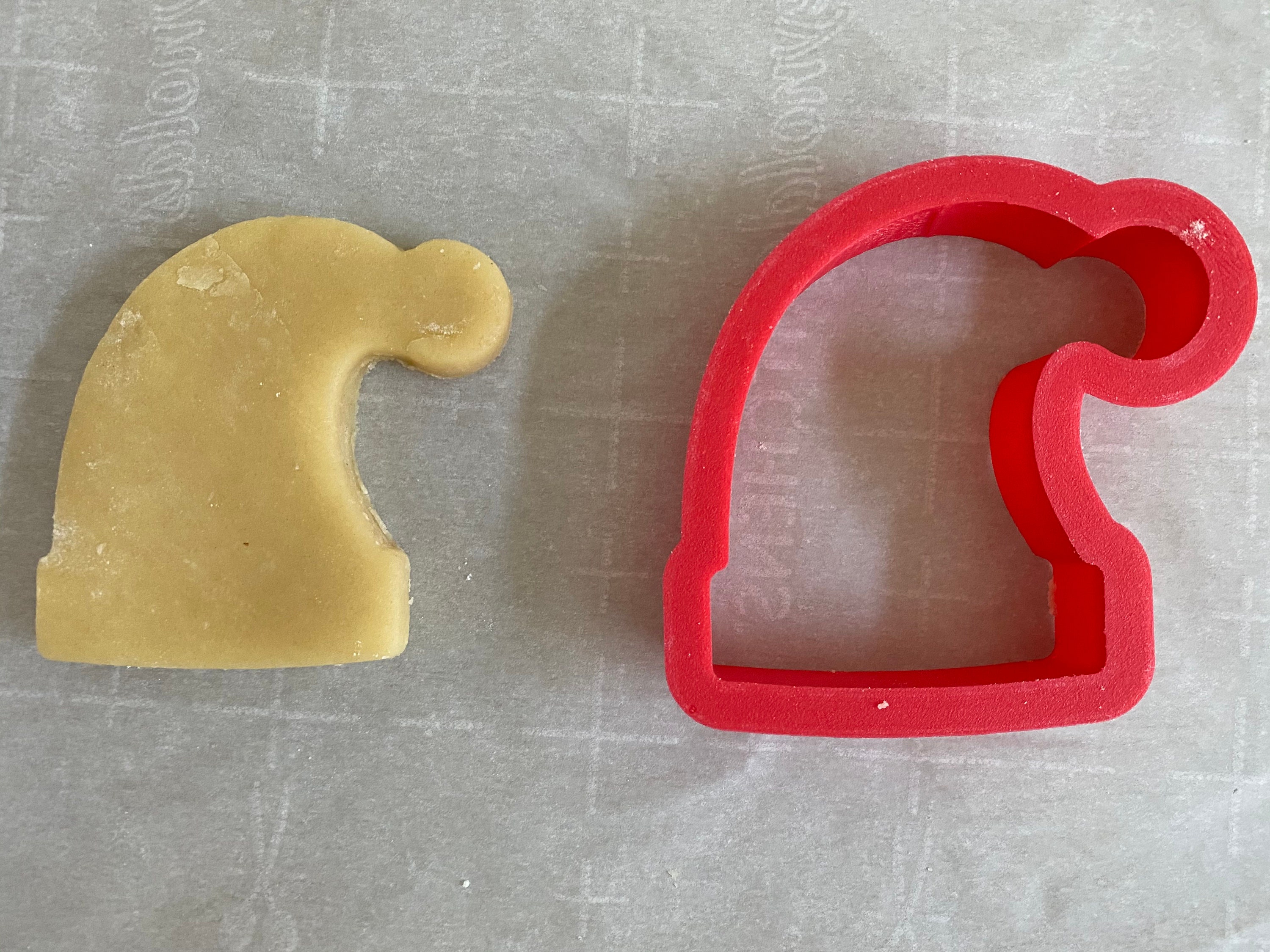Santa Hat Cookie Cutter Christmas Cookie Cutter Holiday Cookie Cutter