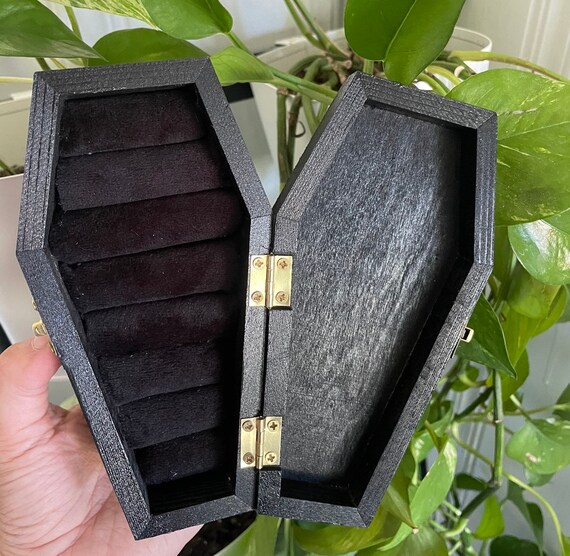Coffin Ring Box Etsy
