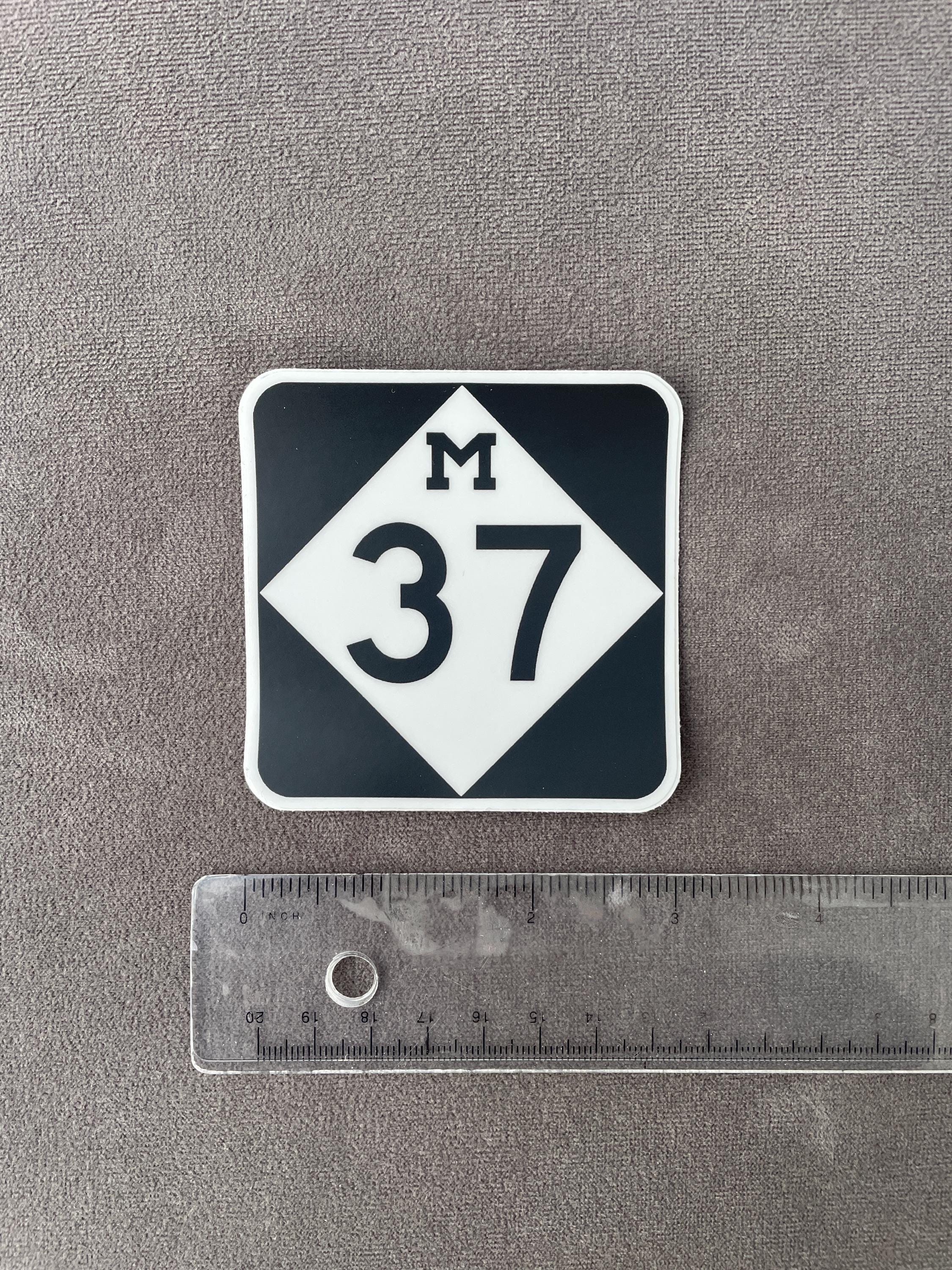M37 Postscript Card M37 Sticker - Vinyl Sticker / Car Decal - Etsy