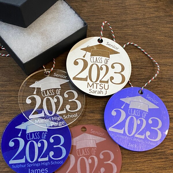 Class of 2024 Ornament Etsy