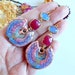 see more listings in the Ceramic/Gemstone Earring section