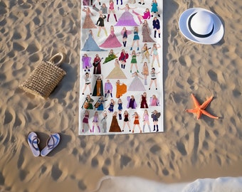 In My Beach Era, Swiftie Beach Towel, Eras Tour Beach Towel, Taylor Inspired Beach Towel, In My Summer Era Swiftie Towel