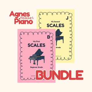 Scales Bundle for Beginner & Junior Piano Students | agnesteachespiano.com