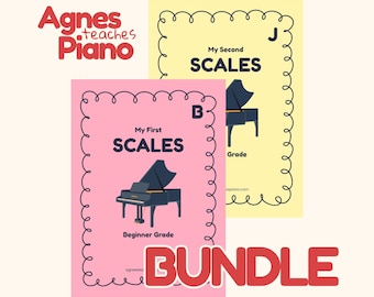 Schalenbundel voor beginners en junior pianostudenten | agnesteachespiano.com