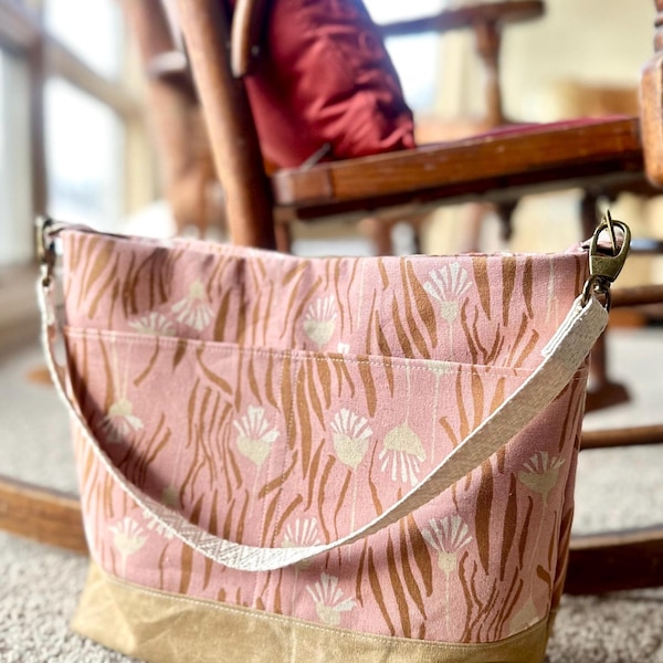 Floral Slouch Bag