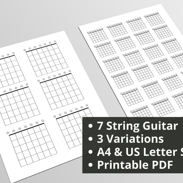 Chord Box Diagram - Etsy