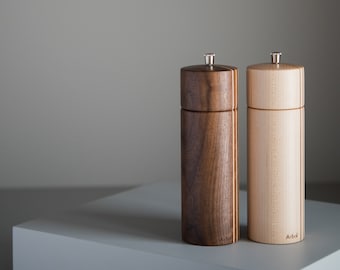 Sleek Minimalist Salt and Pepper Mill - Salt & Pepper Grinders Made in Canada