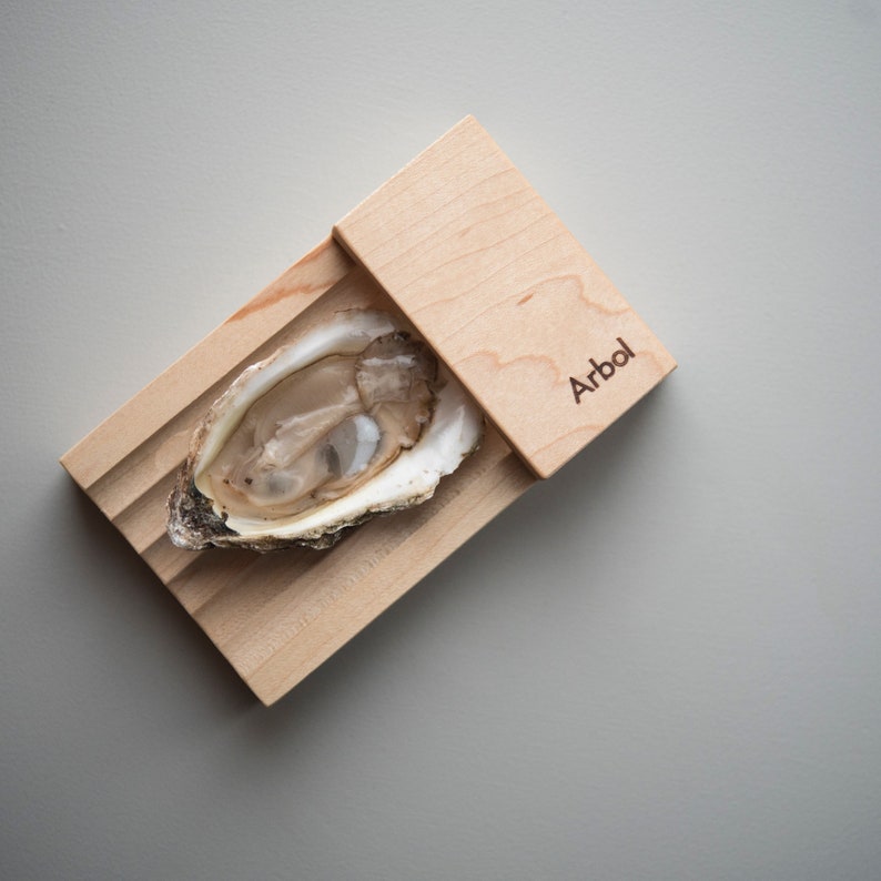 Oyster Shucker Maple Wood High quality kitchen tool image 3