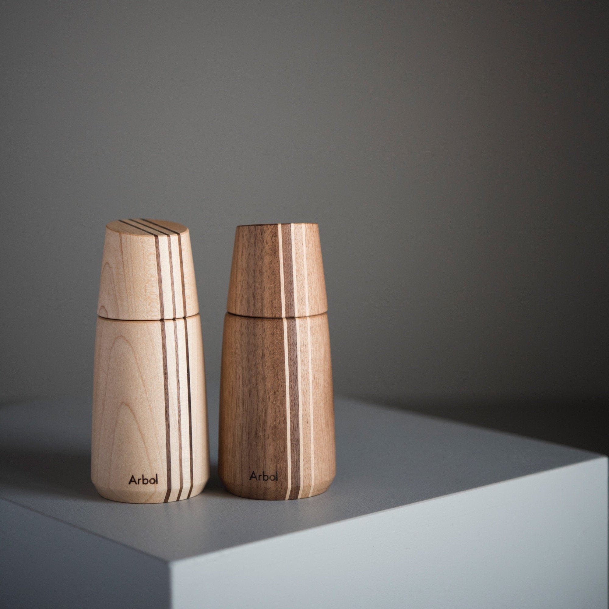 Scandinavian Style Salt And Pepper Mills Made Of High Quality Etsy Australia
