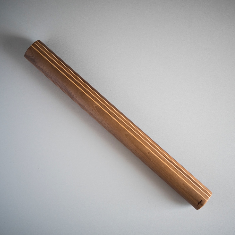 Walnut or Cherry Wood French Rolling Pin for Pizza Pastry or Etsy UK