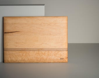 Klassieke, hoogwaardige snijplank van walnoot-, kersen- of esdoornhout - Mooi en functioneel keukengerei