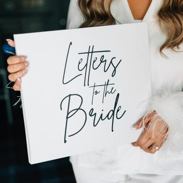 Letters to the Bride Book - WHITE Album