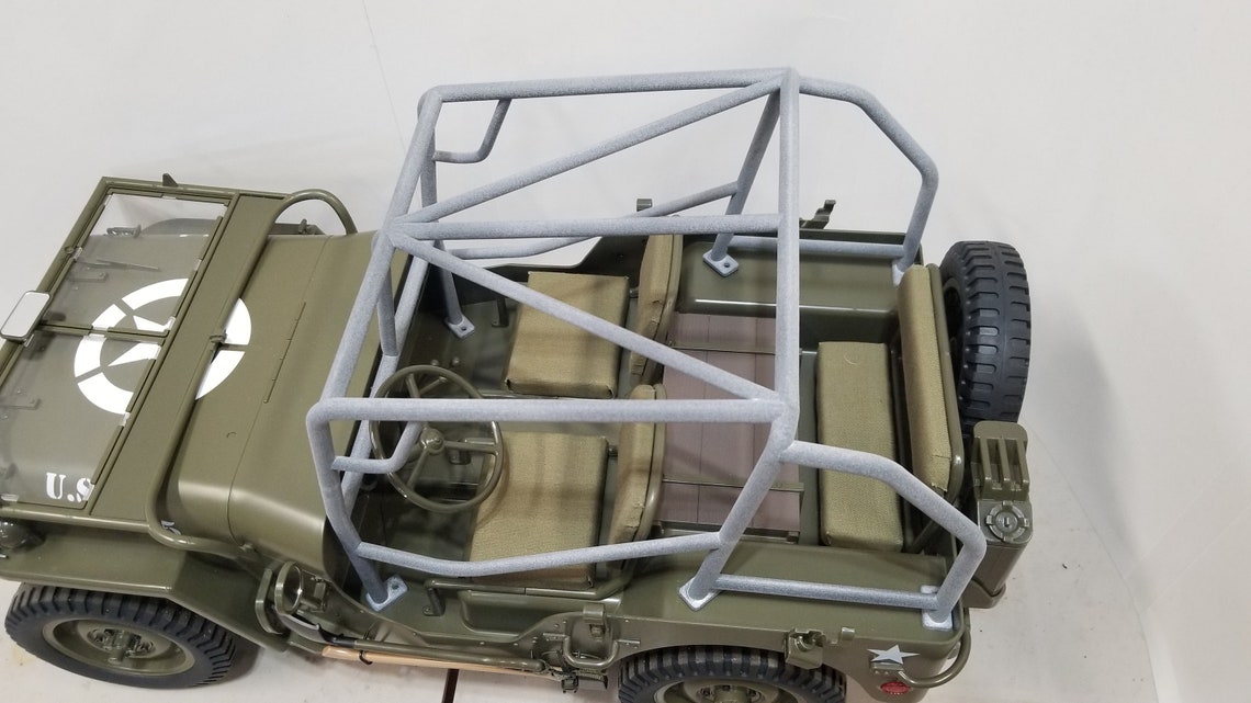 1 / 6 RC Hasbro Ou RocHobby Willys Jeep Full Cage Etsy