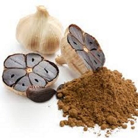 Black Garlic Powder – Fermented | Pure Umami Seasoning | No Additives | Gourmet Superfood