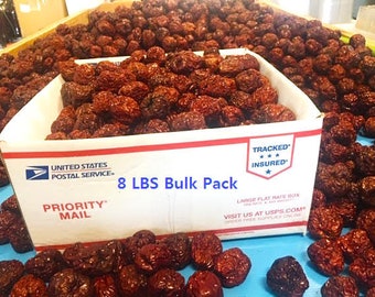 100% ORGANIC Dried Jujube Date California Grown US Seller 대추 Hong Zao 紅棗 táo tàu Bulk