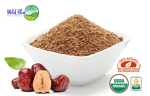 100 Organic Jujube Fruit Date Powder California Grown Us Etsy