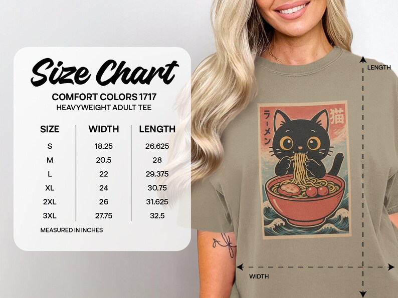 Cute Anime Cat Eating Ramen Shirt, Funny Japanese Noodle Graphic Tee, Kawaii Black Cat Lover Gift, Foodie T-Shirt, Unisex Casual Top