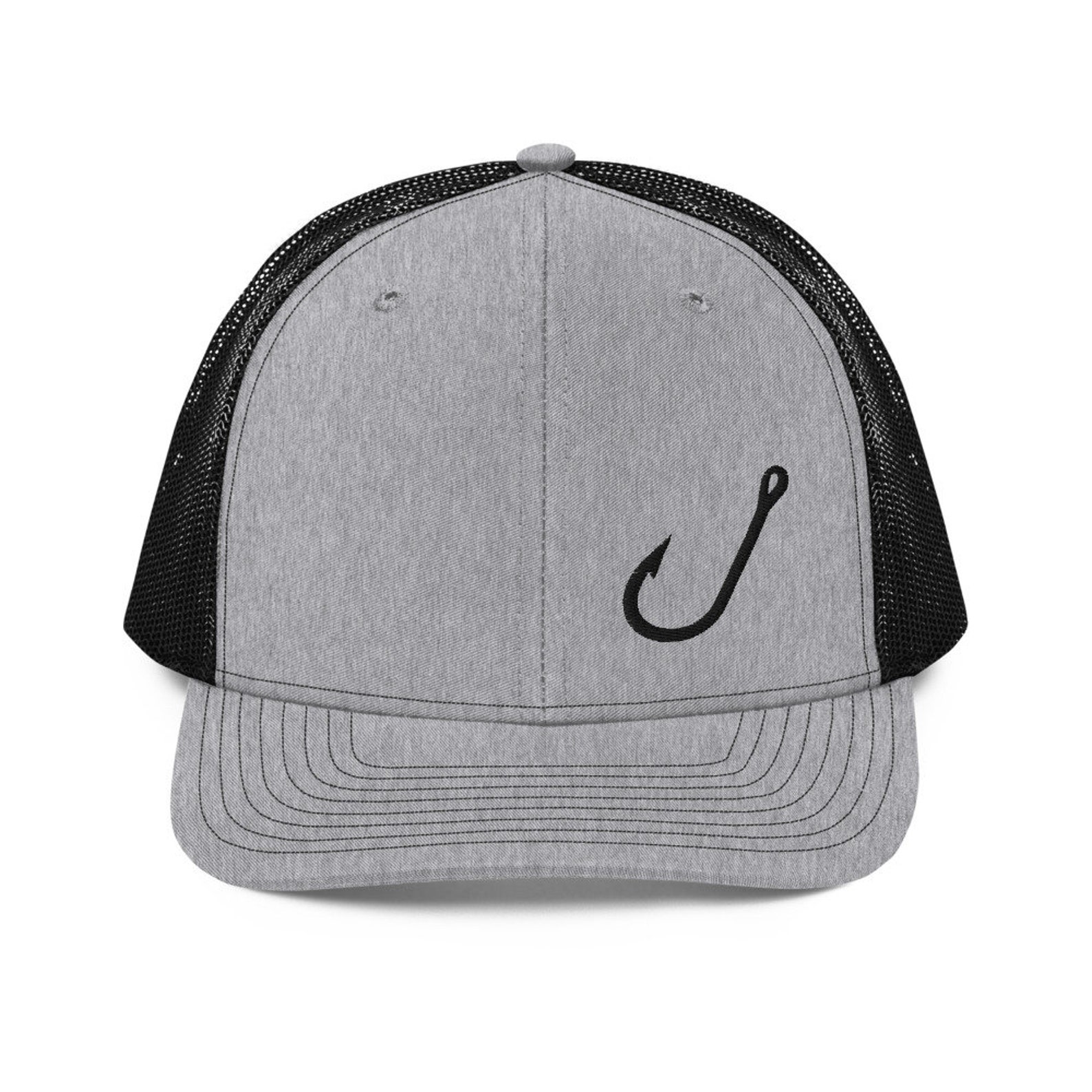 Fishing Hook Hat Fish Hook Hat Fishing Snapback Trucker Hat Etsy Italia