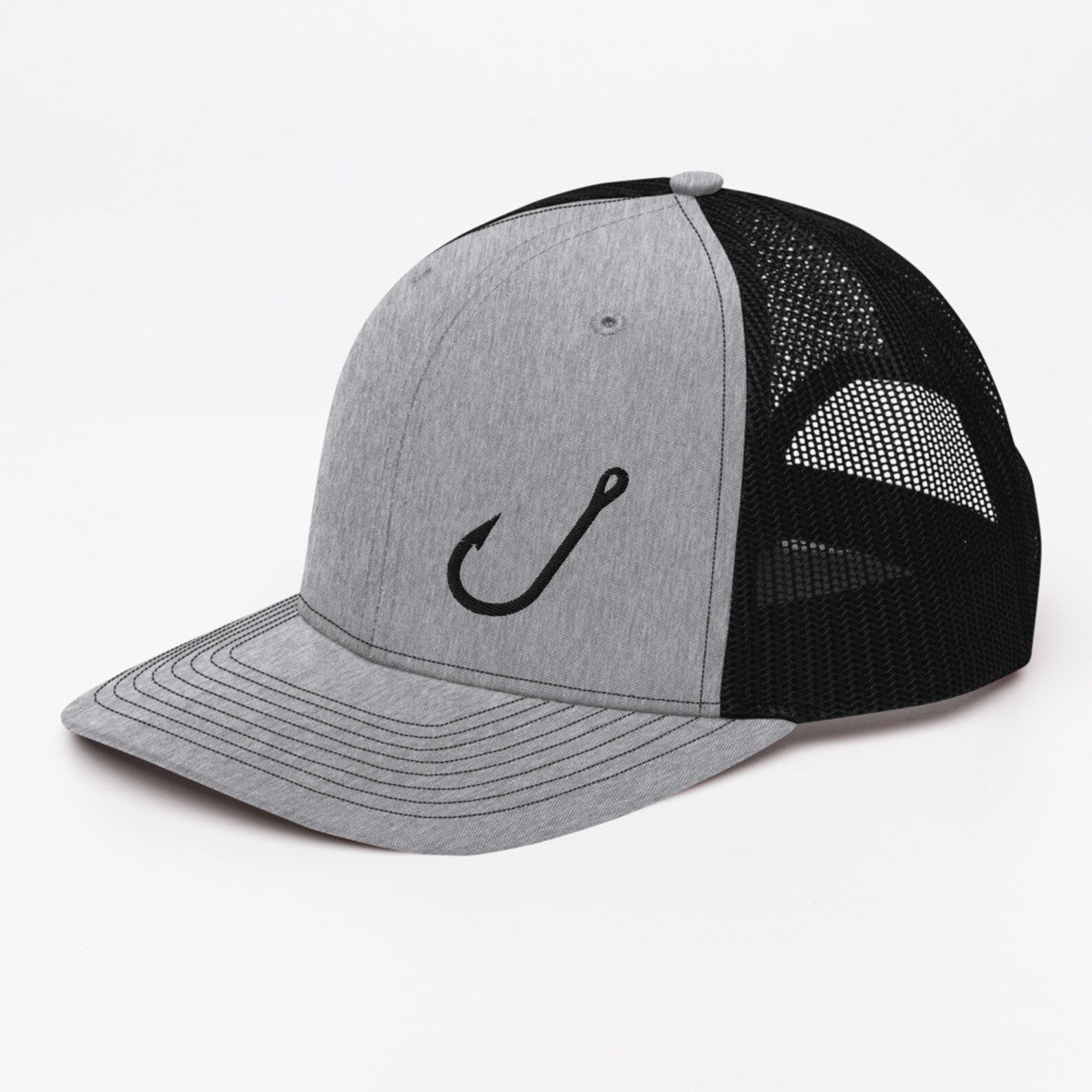 Fishing Hook Hat Fish Hook Hat Fishing Snapback Trucker Hat Etsy UK