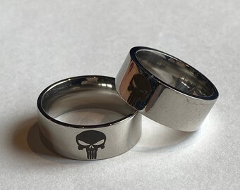 punisher wedding band