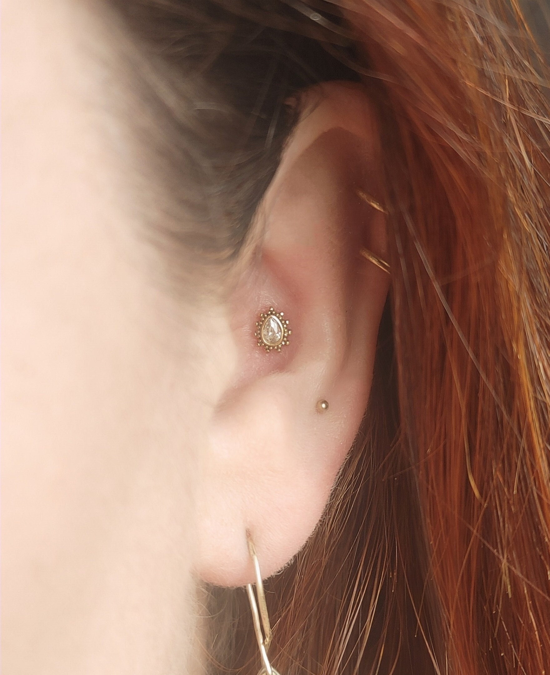 アクセサリー yaacc handwork /TOU pierced large TOU pierced large -brass- | Y.A.Acc