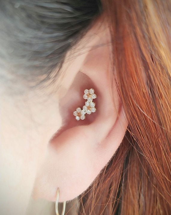Conch on sale piercing labret