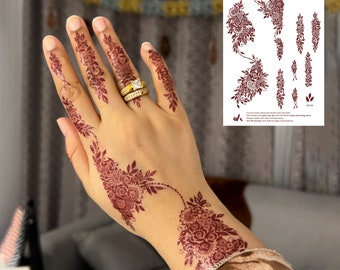 Red Henna Tattoo: WARDA