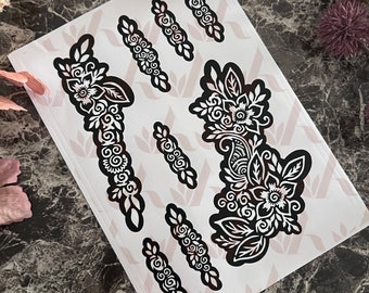 Henna Stencil: MAYA