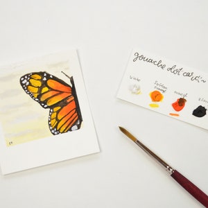 Mini kit de pintura - Mariposas