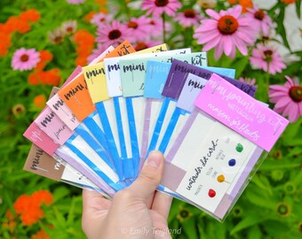 Mini Painting Kit Flower Garden Mega Bundle