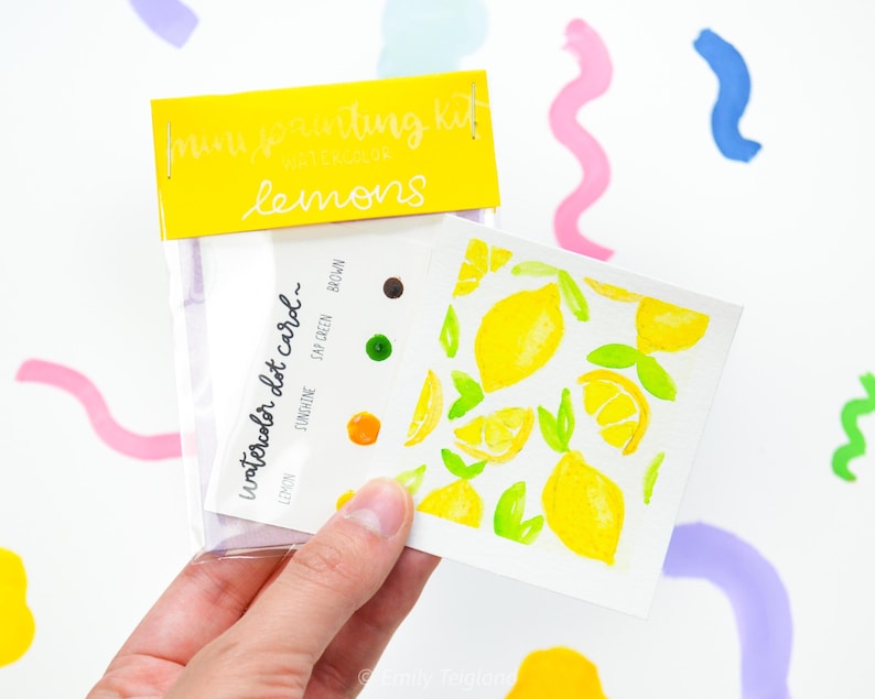 Mini Painting Kits Watercolor- Bundle image 7