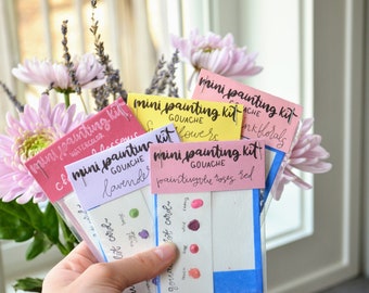 Flower Bouquet Mini Painting Kit BUNDLE