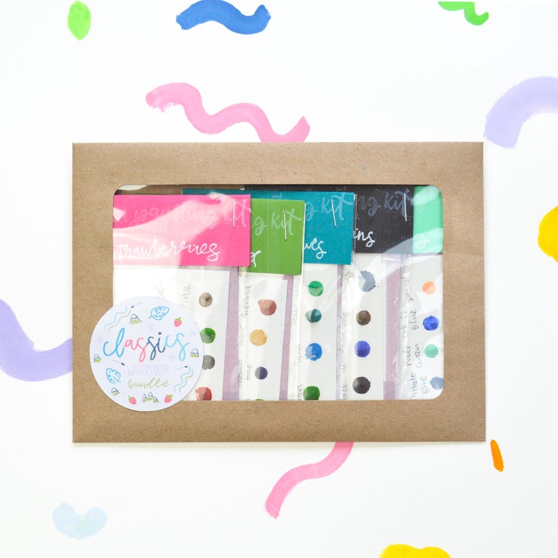Mini Painting Kits Watercolor- Bundle image 8