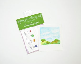 Mini Malset - Landschaft