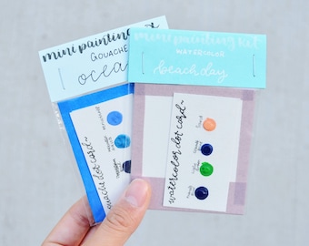 Kit de pintura mini dúo - Marea alta