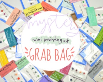 Mystery Grab Bag Mini Painting Kit