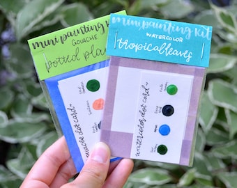 Mini Painting Kit Duo- Green Thumb