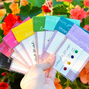 Minikits de pintura con acuarela - Paquete