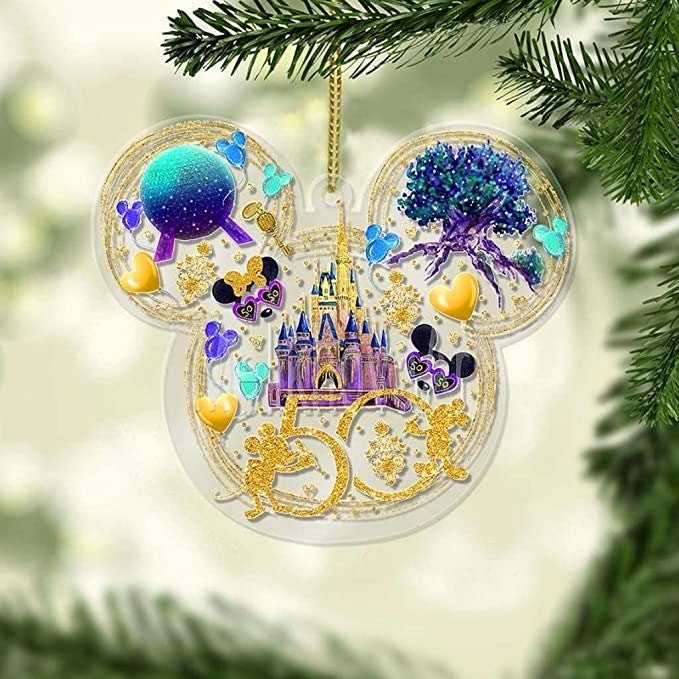 50 Years Of Magic - Mouse Ornament 2022 Christmas Tree Ornament