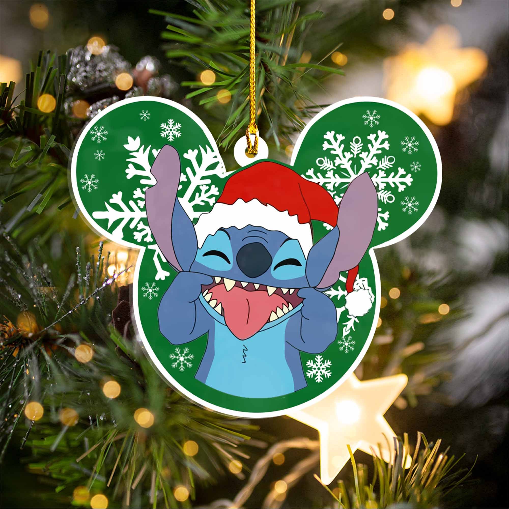 DIY Disney Christmas Ornament Stitch - EverythingMouse Guide To Disney