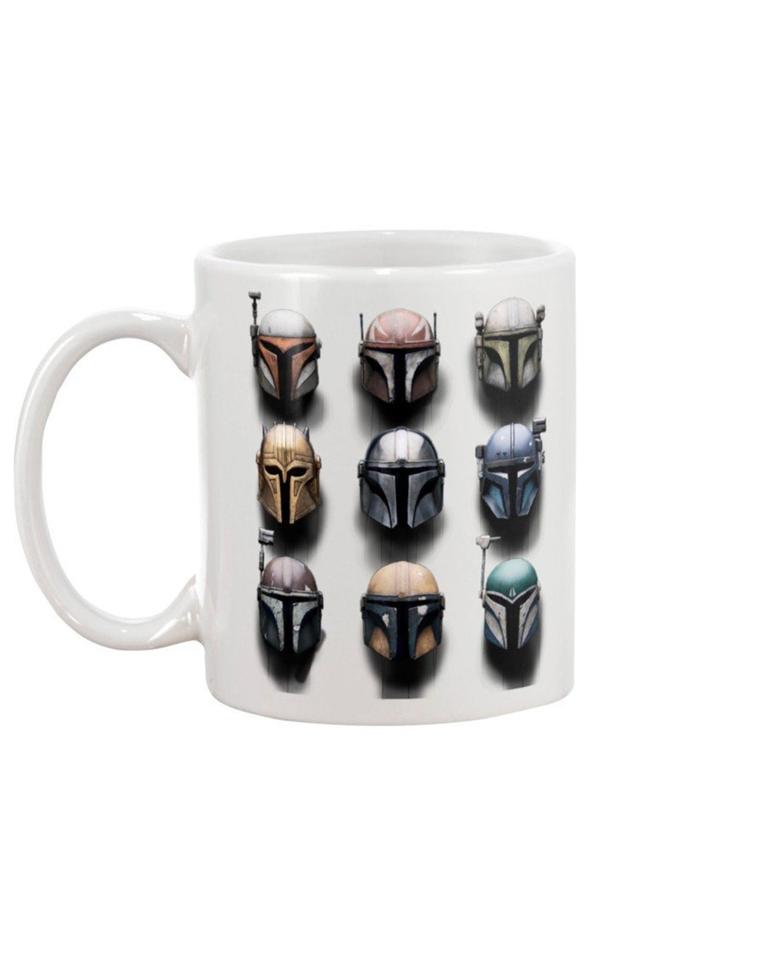 Mandalorians Helmets Coffee Mug Etsy