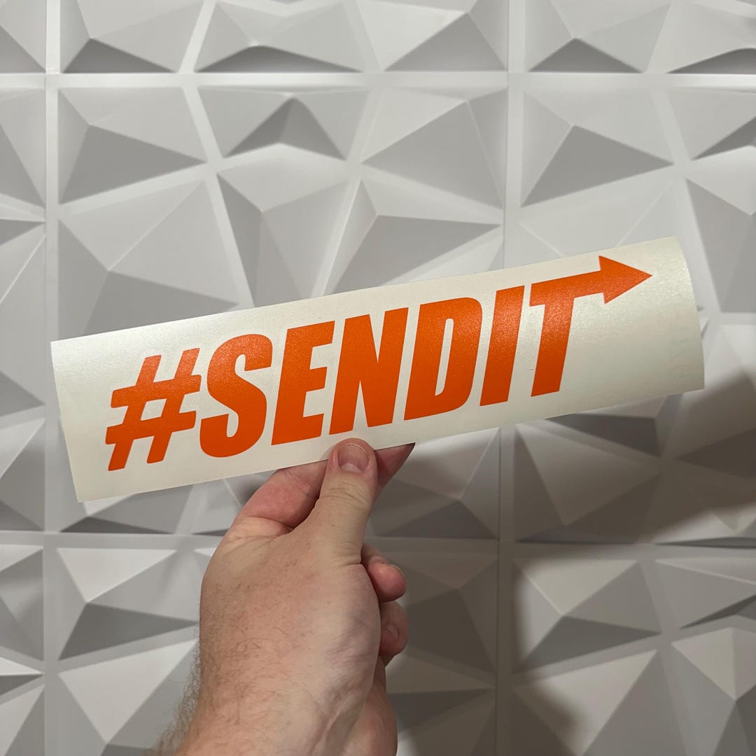 Sendit Sticker - Vinyl Decal Sticker - Car Sticker Funny - Etsy