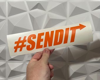 Sendit Sticker - Vinyl Decal Sticker - Car Sticker Funny