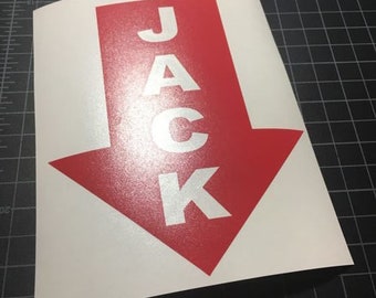Jack Sticker - Vinyl Decal Sticker - Car Sticker JDM