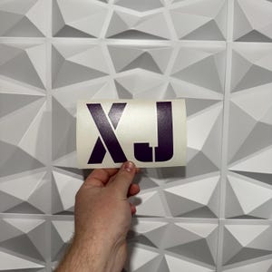 XJ Sticker - Vinyl Decal Sticker - Car Sticker JDM - 22 Vinyl Colors To Choose From!